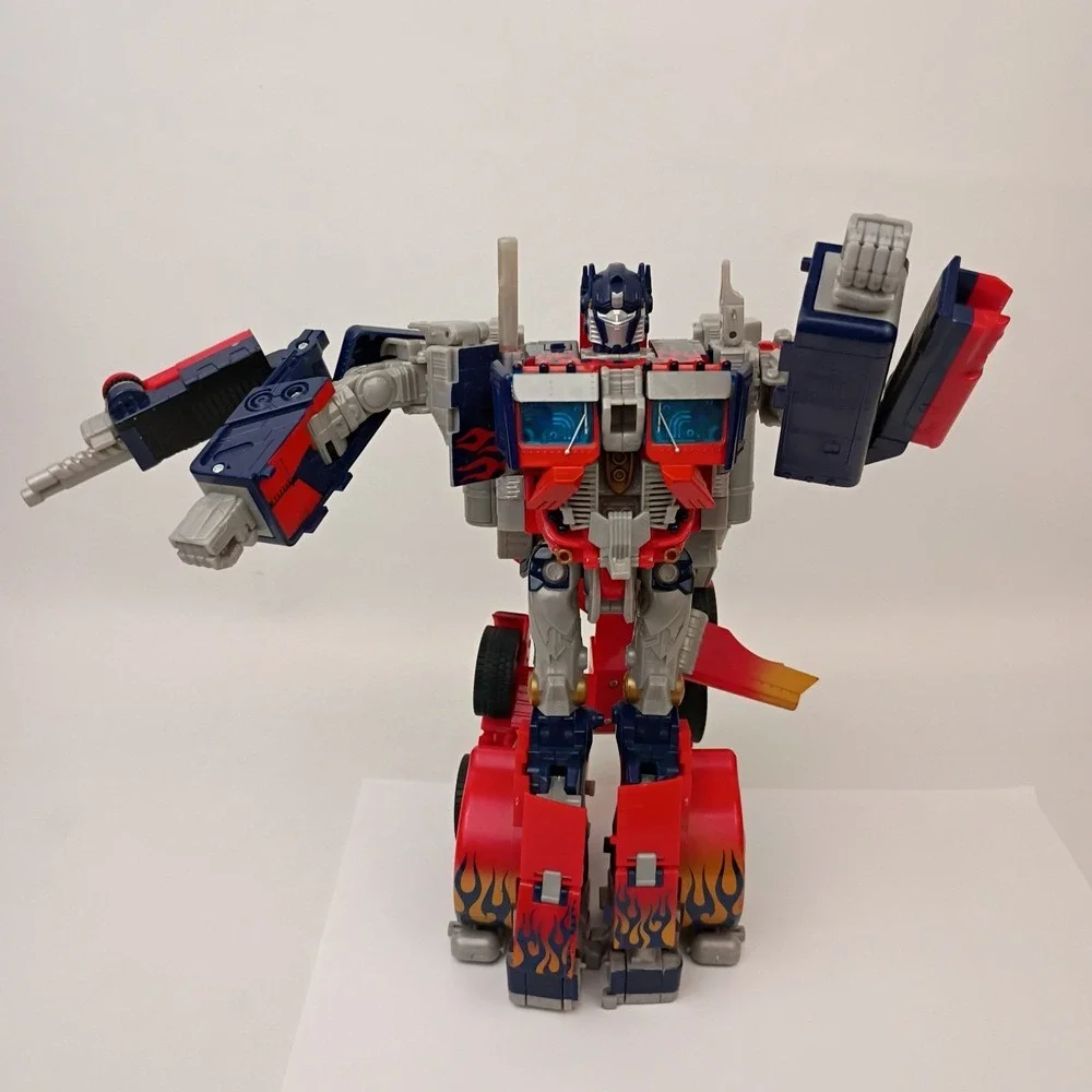 Transformers 2007 Movie Leader Class Optimus Prime Incomplete Action Figure